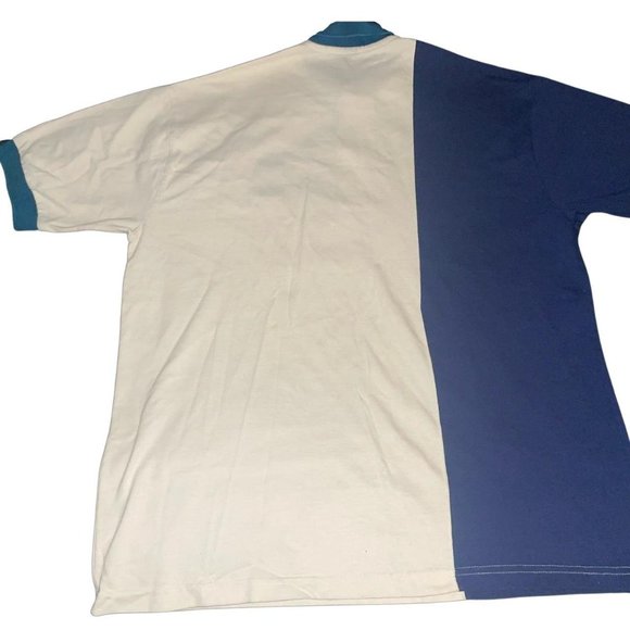 Vintage Colorblock Golf Polo T Shirt XL - Picture 2 of 3